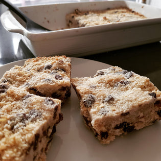  No Sugar Chocolate and Coconut Oat Squares - RunFaster