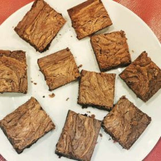  Peanut Butter Brownies - RunFaster