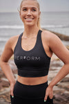 Dynamic Sports Bra - Black - RunFaster