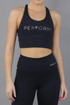 Dynamic Sports Bra - Black - RunFaster