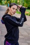 Freedom Zip Jacket - Black/Fantasy - RunFaster