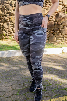  High Waist FL - Camo - RunFaster